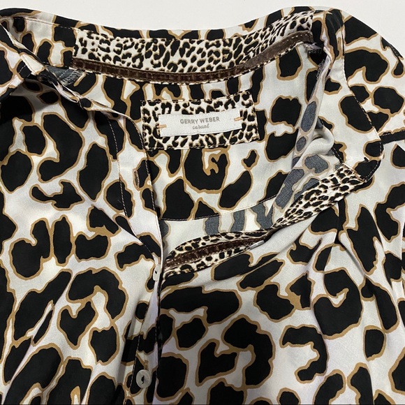 ANIMAL PRINT BUTTON DOWN BY GERRY WEBER - Picture 5 of 6